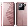 For Xiaomi 15 Pro Case Calf Texture PU Leather Phone Cover with Wallet
