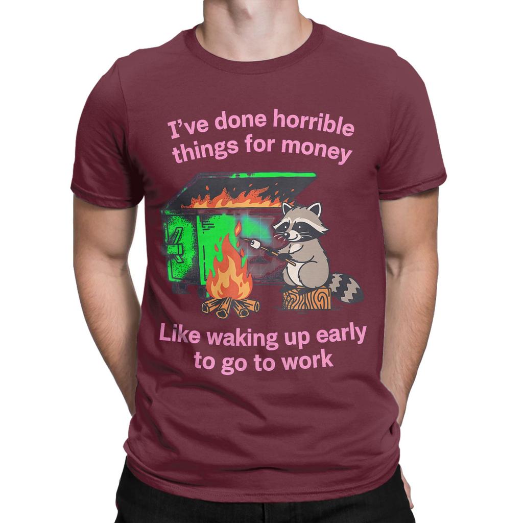 Ive Done Horrible Things For Money Graphic Print T Shirts For Unisex Wounisex 100 Cotton Tee Shirt Clothing