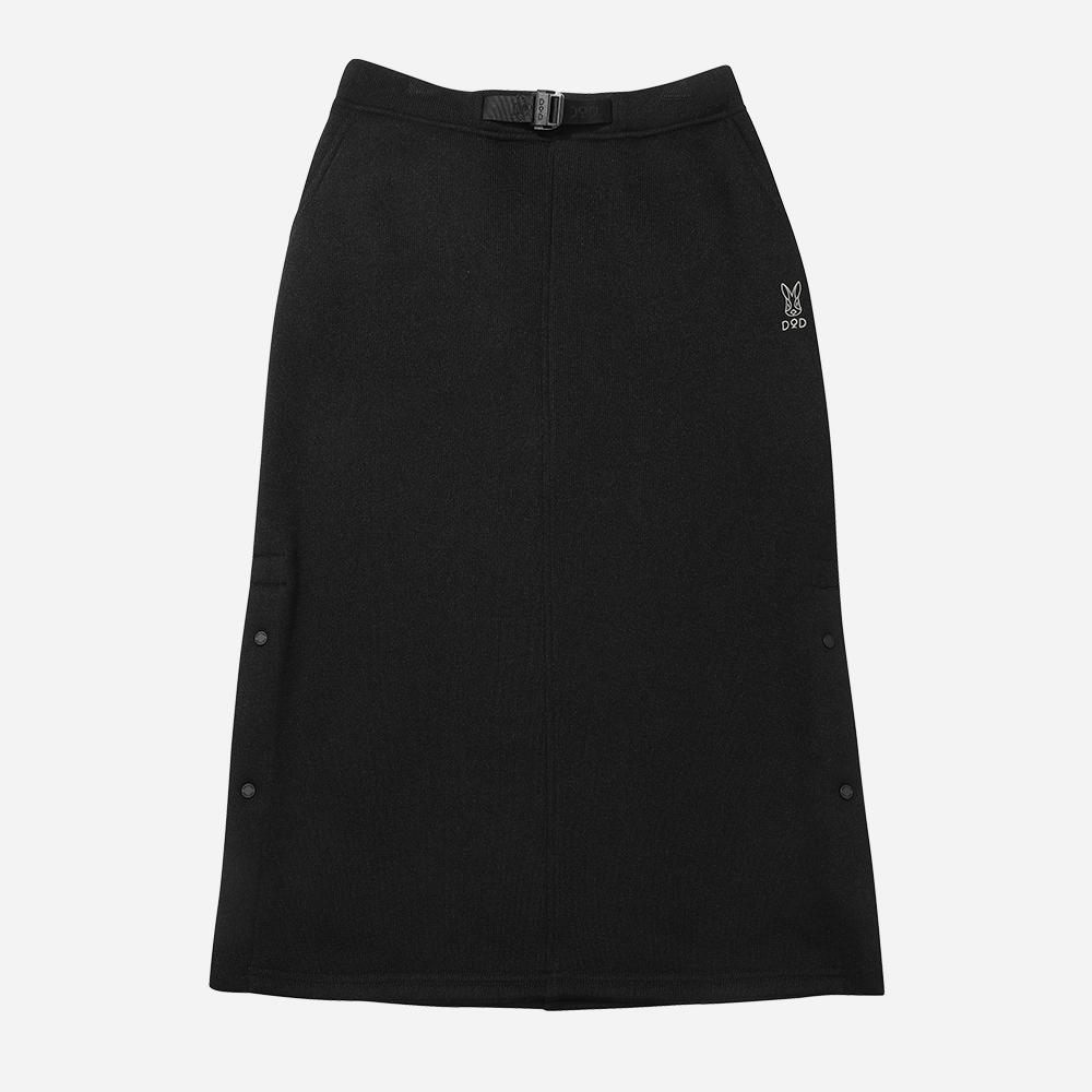 Diodi Sweater Look Skirt - Black