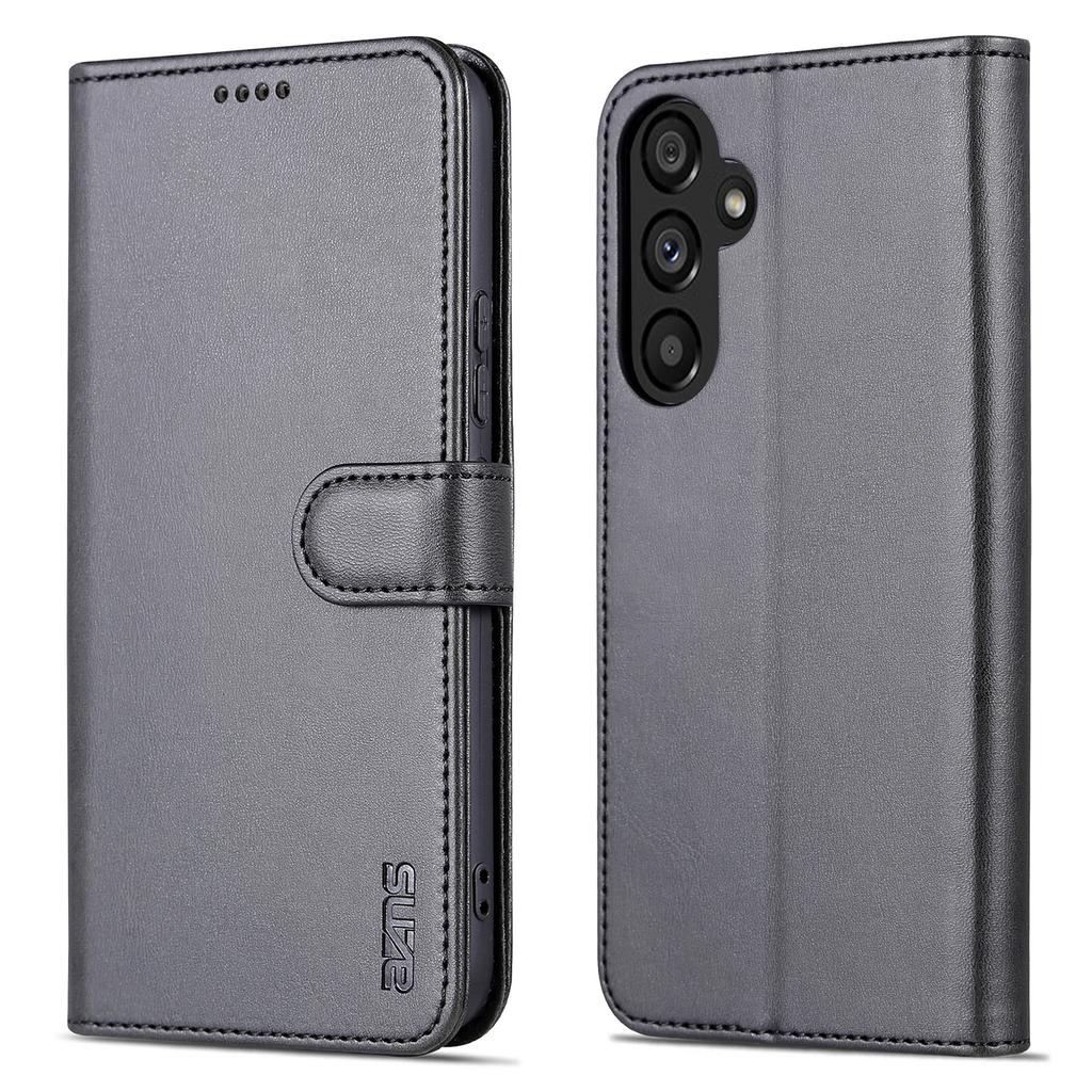 AZNS Противоударный чехол для телефона Samsung Galaxy A34 5G Защитная магнитная откидная кожаная обложка-кошелек с подставкой