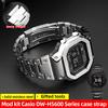 DW H5600 Корпус и ремешок из нержавеющей стали Комплект для модификации Для Casio G-SHOCK DW-H5600 dw-h5600 Модифицированный металлический безель Набор ремешков Аксессуары Инструменты