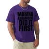 MARINA ABRAMOVIC DID IT FIRST T-Shirt sports fans tees anime clothes black t shirts for