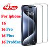 For Iphone 16 Tempered Glass Film 4Pcs For Iphone 16Pro Max 16 Plus Screen Protective Film