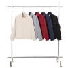 Mens 400g Oversized Stand Collar Zip-Up Hoodie Sweatshirt Japanese Style Casual Winter