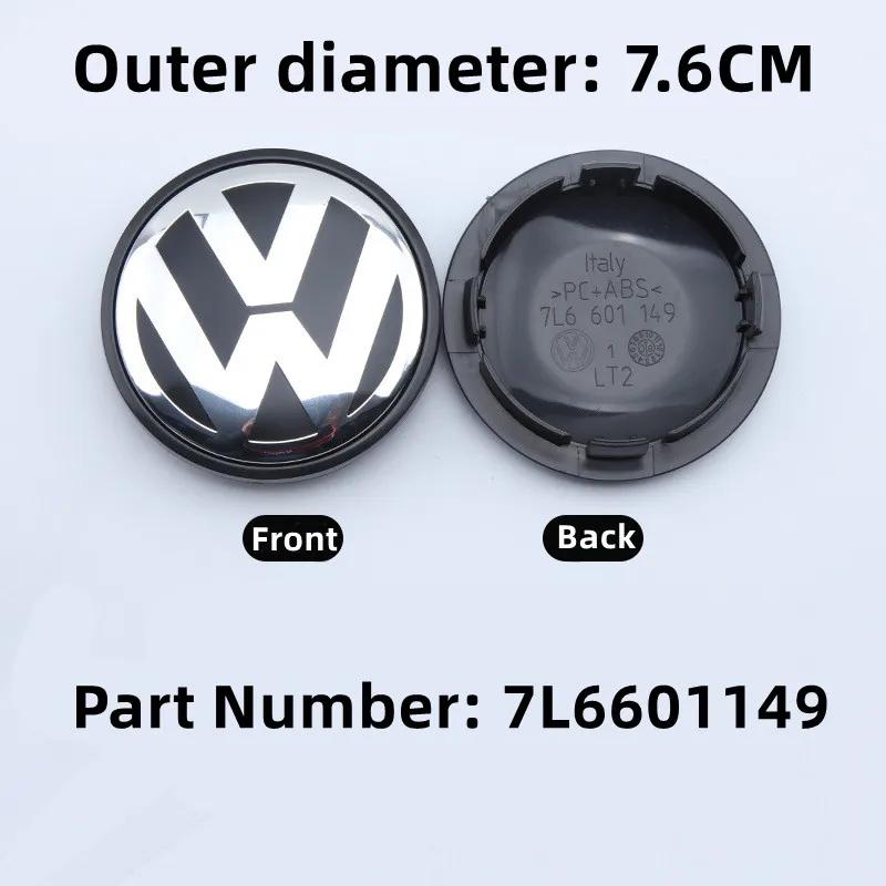 56/58/60/65/66/70/76MM 4pcs Car Emblem Wheel Center Caps Hub Cover Accessories for VOLKSWAGEN GTI Jetta Tiguan MHGJU6T Golf POLO Passat