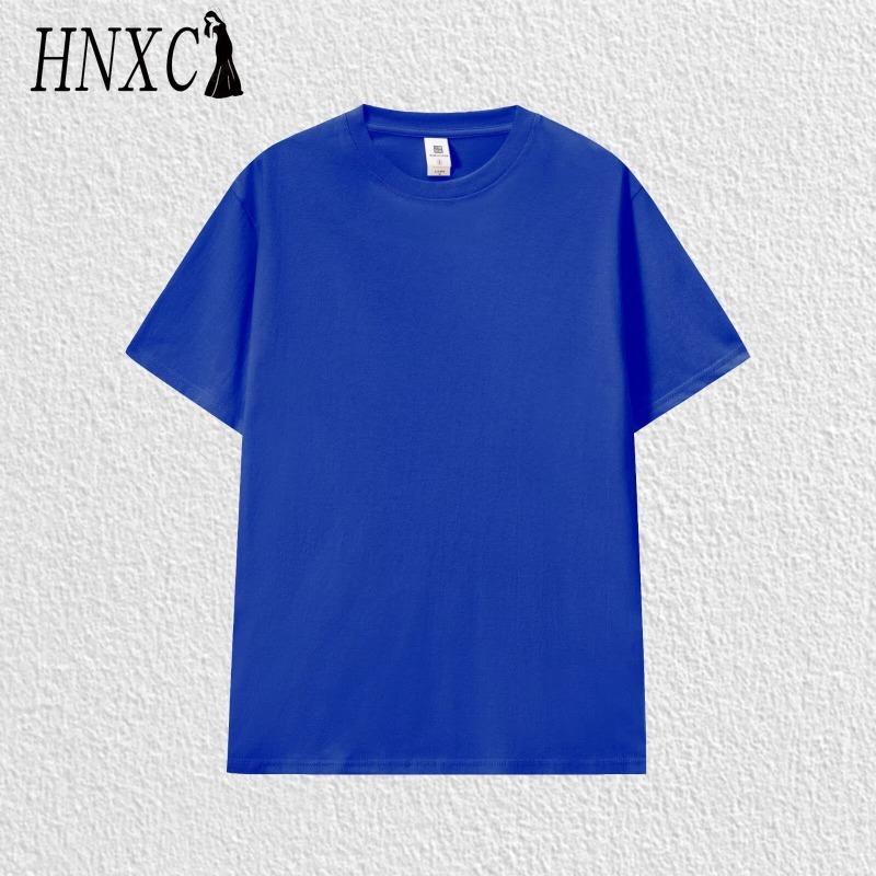 HNXC Хлопковая футболка с коротким рукавом, мужская модная свободная рубашка с половиной рукава, сострадательная рубашка с принтом