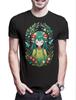 Wood Elf Herren T-Shirt Art Nouveau Fantasy Elves Elfen Fairy Fairies Lord RPP