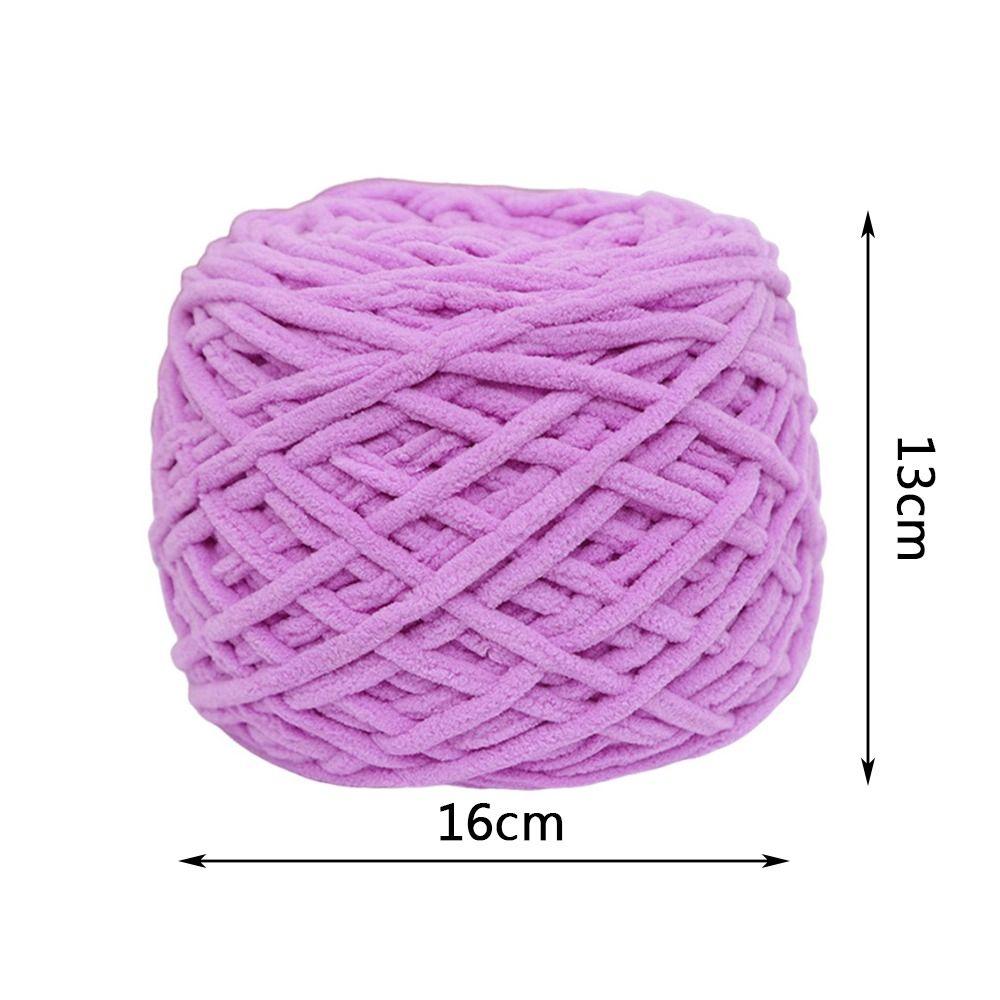 Пряжа для вязания крючком из акрила ручной работы 190 г, цветная тканая нить Ice Strip Line, мягкая шерстяная пряжа для вязания крючком