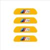 4Pcs Car Door Sticker Safety Warning Reflective Mark For BMW G80 G06 G07 G42 G14 G15 G16 F82 X1 X3 X5 X7 M1 M2 M3 M4 M5 M6 M7 YL6