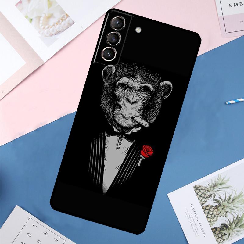 Man Suit Shirt Tie Case For Samsung Galaxy S24 Ultra S21 S22 S23 S25 Ultra S9 S10 Plus S20 FE S25 FE Back Cover