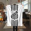 Santos FC Flannel Blanket, High quality Comfortable for All Seasons, Home Decor, Warmth and Comfort
