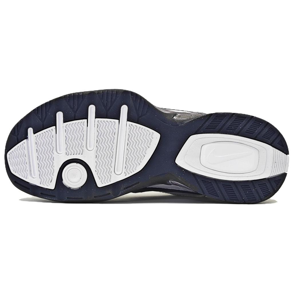 Nike Air Monarch 4 Hacker, Покрытие Жидкий Титан Серебристый Амортизация Нескользящая Износостойкая Увеличивающая Рост 415445-102(team66-)