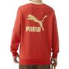 Puma Толстовки Унисекс Красные С круглым вырезом Умеренная Обычный 625825-11