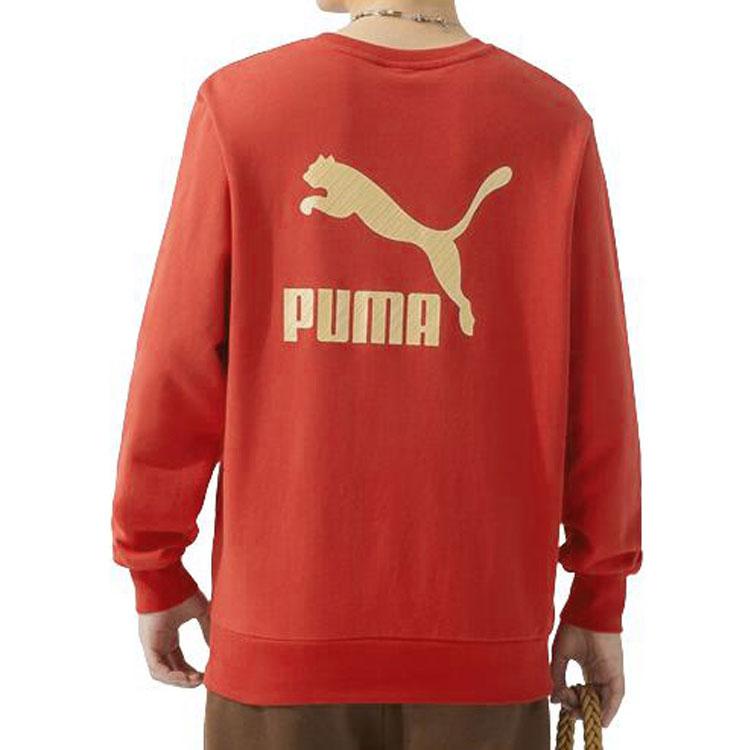 Puma Толстовки Унисекс Красные С круглым вырезом Умеренная Обычный 625825-11