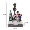 Christmas LED Lighted House Tabletop Centerpieces Village Scene Decoration Gift Resin House Small Ornaments Christmas Gifts