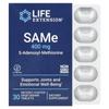 SAMe, S-adenosyl-methionine, 400 Mg, 30 Enteric-coated Veggie Tablets