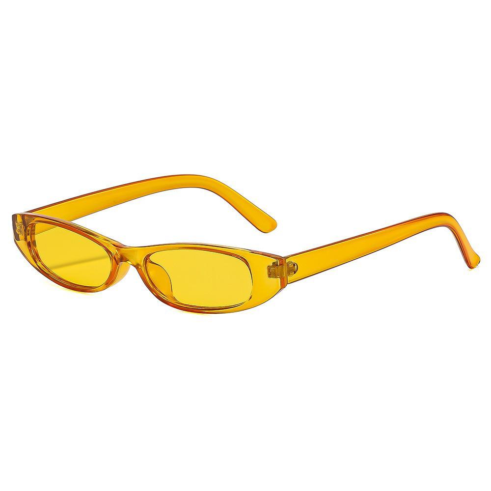 Retro Small Frame Candy Color Sunglasses - Trendy European & American Style for Men & Women