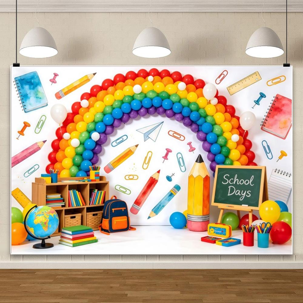 Back To School Backdrops Learning Start Here Child Baby Photo Studio Props Adult Kids School Days Decors Photography Backgrounds
