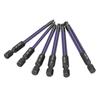 Inner Hexagonals Ball Head Screwdriver Set 1/4inch Ball End Hexagonals Screwdriver Socket Set 13PCS