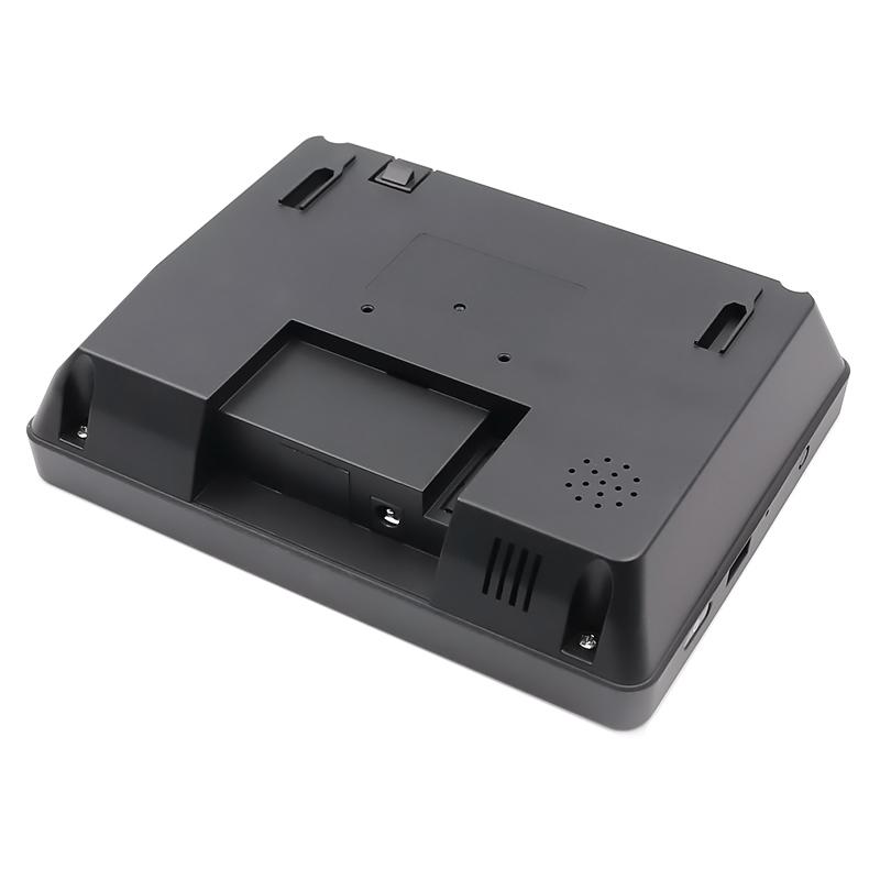 internal battery 2.8 inch built-in battery color screen, software free fingerprint attendance machine employee attendance system