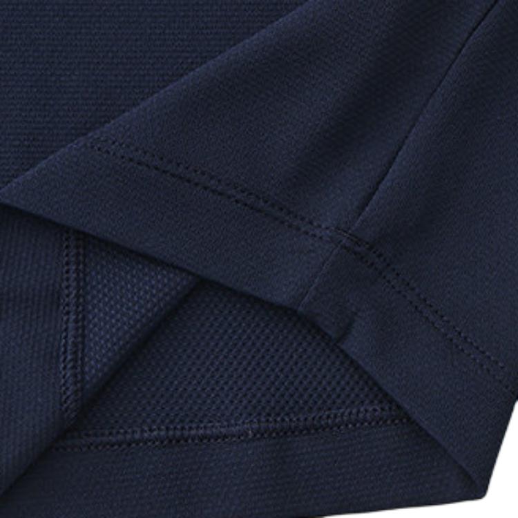 ASICS Polo Shirts Men's 2041A405 400 Dark Navy Blue Polo Collar Moderate Straight Fit 2041A405-100-2041A405-400