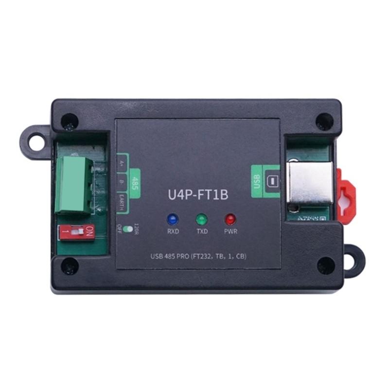 USB to RS485/RS422 Serial Converter Module USB-B DB9 Featuring Signal Isolation Multiple Protections U4P FT1B/U44P FTB