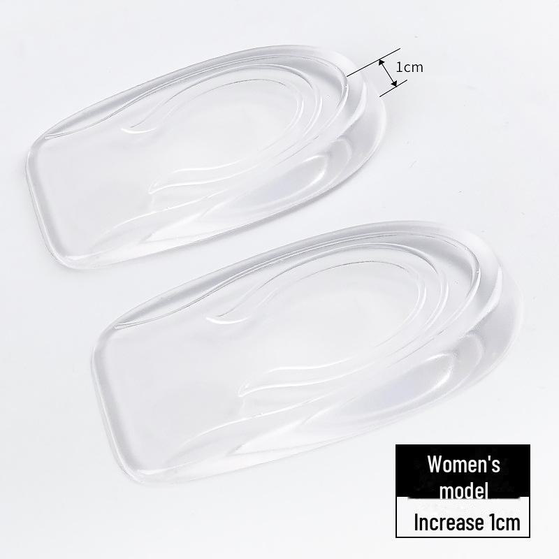 Невидимые амортизирующие силиконовые вставки на пятке: Нескользящие, моющиеся, унисекс, половинного размера.