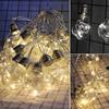 50/100 светодиодов на солнечных батареях G45 Bubble Ball Fairy String Light