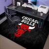1PC Chicago-Bulls Logo Floor Mat for Living Room, Game Rooms, Office, Bedroom, Office Floor Mat Playful Design, Christmas fan gifts