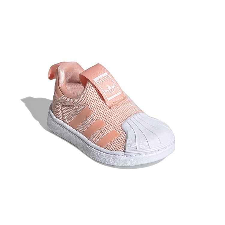 Adidas Originals SUPERSTAR 360 Low top Toddler Shoes Pink Baby EF6647