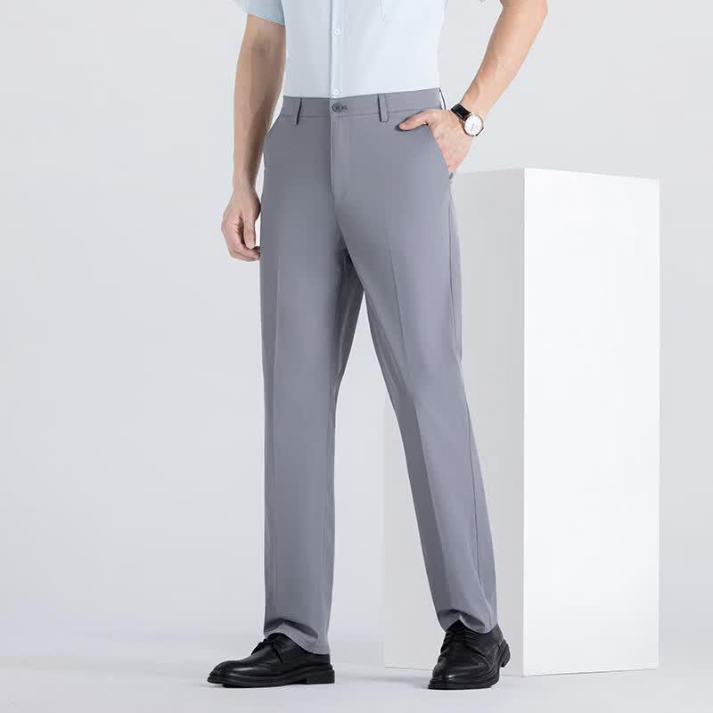 Мужские прямые брюки в стиле business casual FXLF9311