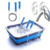 Набор для чистки CPAP-аппарата для CPAP-трубки и маски с щеткой и складным тазом - Необходимый набор для ухода за CPAP-аппаратом