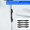 EMIW1 4Pcs Auto Car Door Edge Protection Stickers  Molding Protection Strip Anti Collision Strips Guards Buffer Trim  For Skoda Yeti