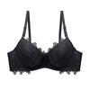 Lace Thin Cup Bra AB Cup Sexy Gathering Underwear