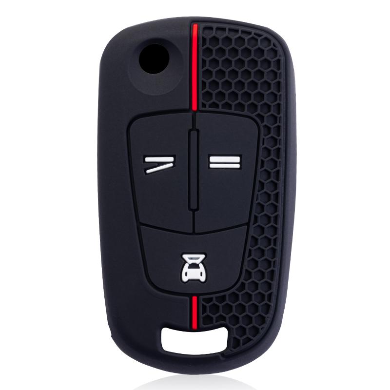 S Новый силиконовый чехол для автомобильного ключа для Opel Vauxhall Astra H Corsa D Vectra C Zafira Astra Vectra Signum 2/3 кнопки