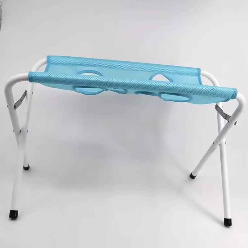 Foldable Pet Bath Stand Hands‑Anti‑Escape Grooming Hammock Dog Washing Care