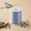 100m Solid Color Braided Cord Silky Trim Beading String Craft String Silk Rope  Sewing Projects
