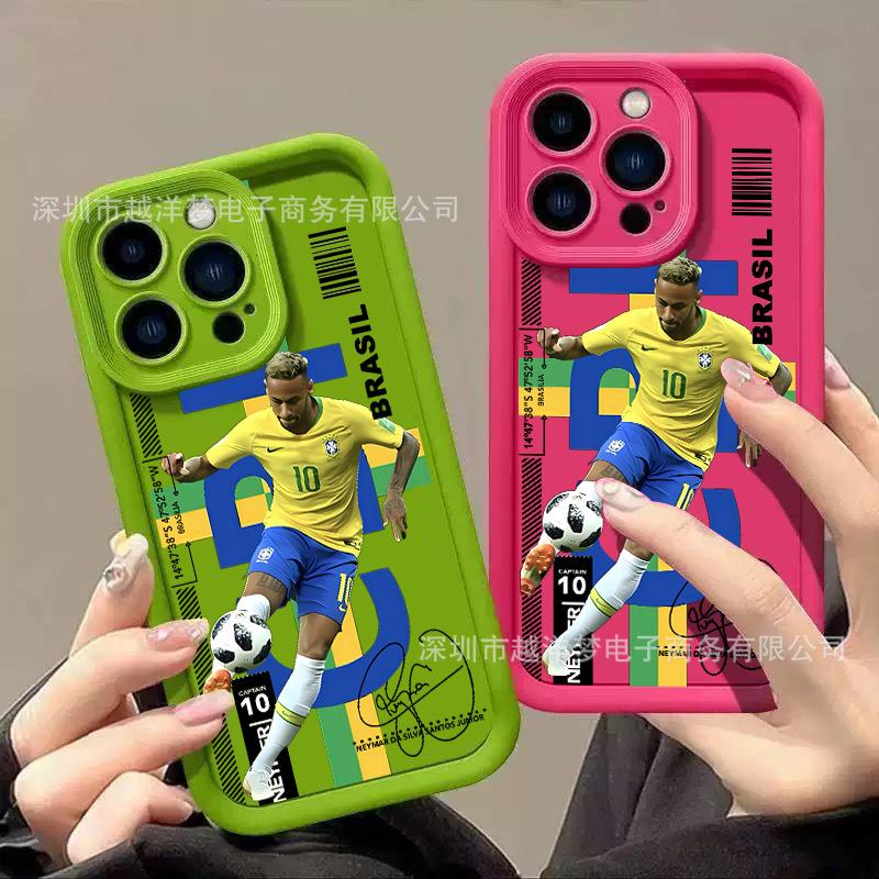 Soccer Football iPhone 17 Pro Case Compatible with 16/15/14/13/12/11 XsMax - Shockproof Protective Cover