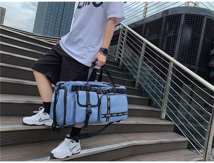 Женская и мужская сумка большой вместимости: Бизнес, Фитнес, На открытом воздухе, Разделение мокрого/сухого