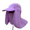 Outdoor Sport Hiking Visor Hats UV Protection Face Neck Cover Fishing Sun Protcet Practical Cap