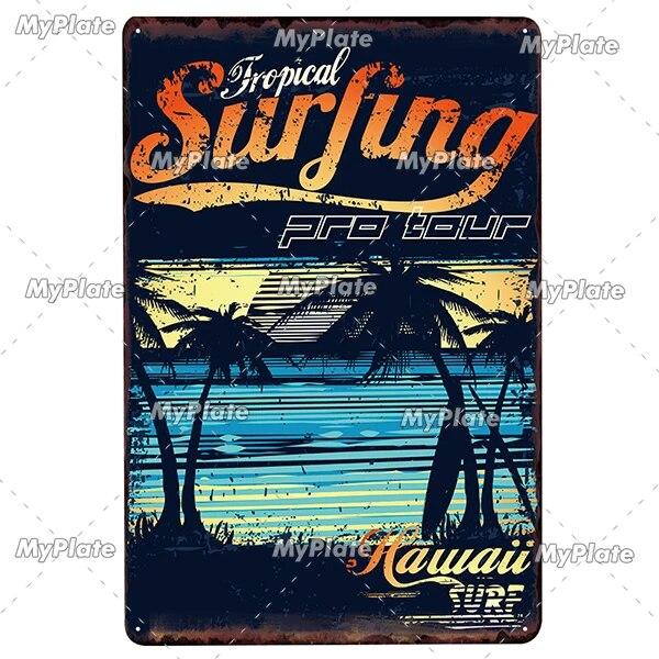 NODE BEACH Vintage Metal Sign Tin Sign Vintage Cafe Decoration Plaque Home Wall Decor Bar Sign Home Decor Poster Drop Shipping