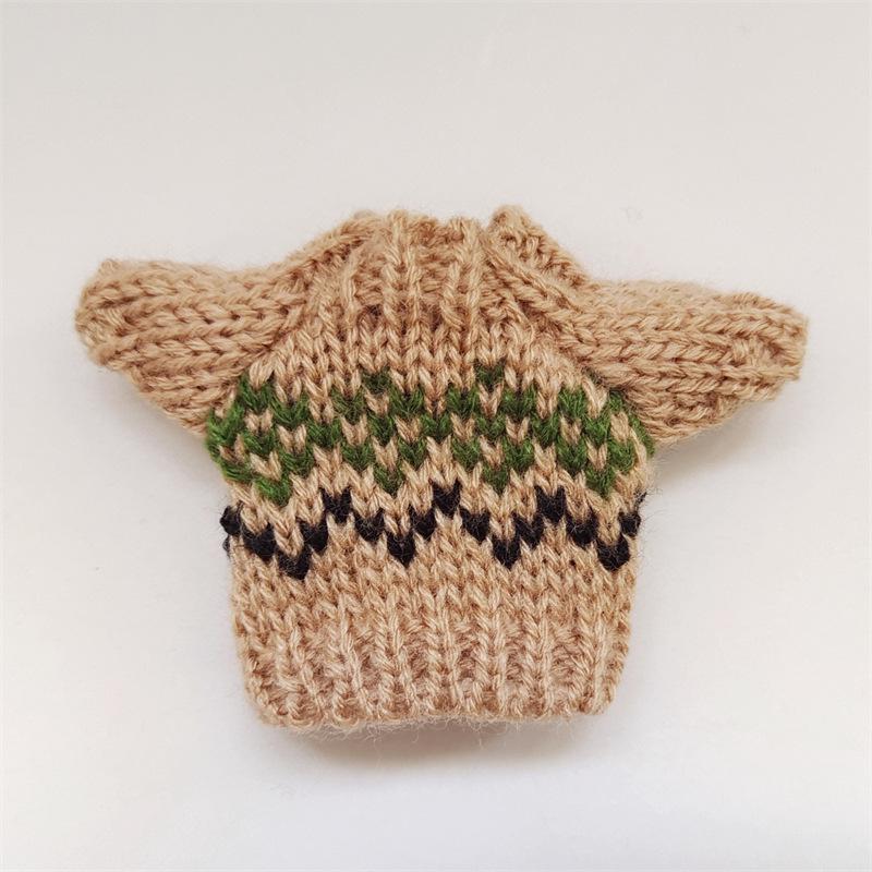 Аксессуары для одежды для куклы Лабубу: Свитер, кардиган и шарф (Кукла в комплект не входит.) - В наличии