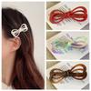 Korean Style Acetate Hair Clip Side Clip Bowknot Barrettes Elegant Bow Hairpin  Daily