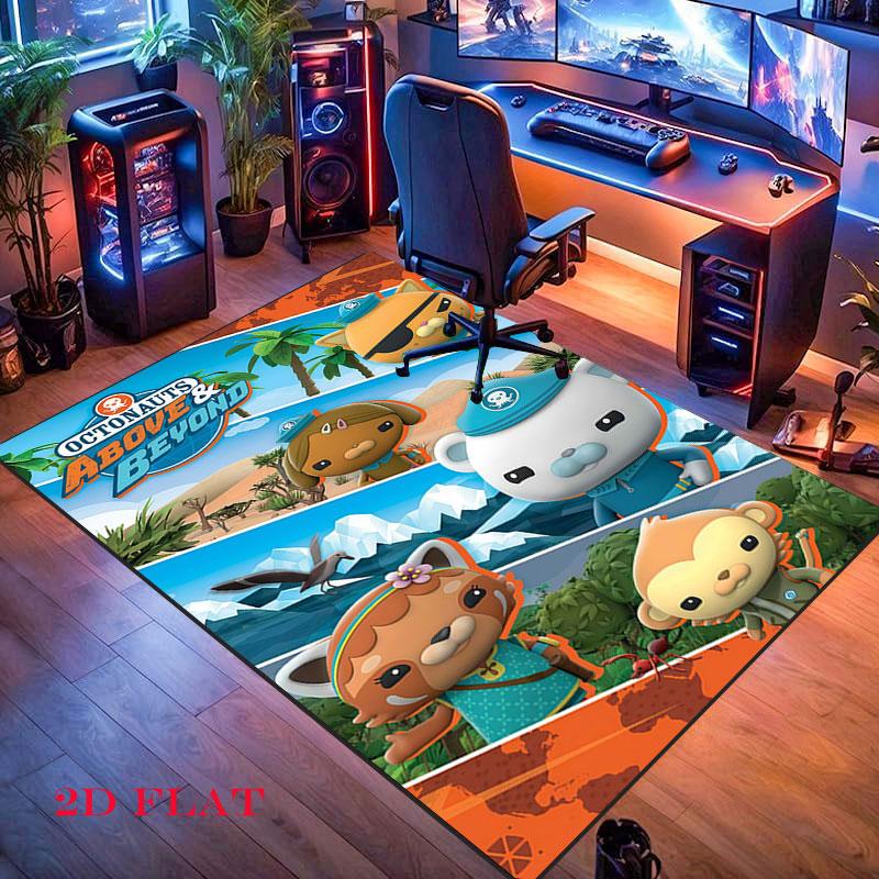 Octonauts Glory Carpet Rug for Living Room Bedroom Home Sofa Decoration,Kids play Nonslip Floor Mat