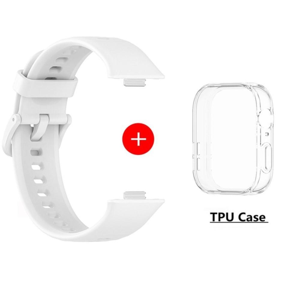 Sport Silicone Band+Case For Huawei Watch Fit 3 Strap Smartwatch Accessories Replacement Correas Bracelet for Huawei Watch fit3