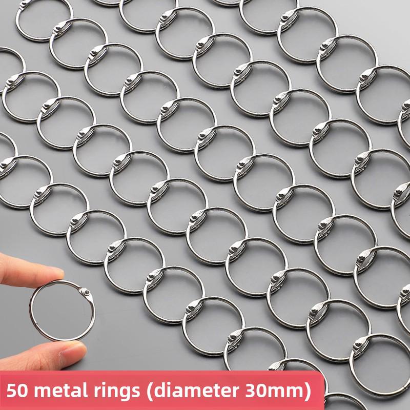 Держатель для карточек с отрывными листами, кольца для переплета, катушка для книг с железными кольцами