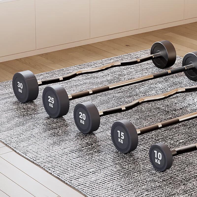 Barbell Rack and 100KG Curved Barbell Dumbbell Set