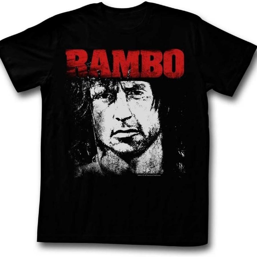 Unisex T-shirt A&E Designs Rambo Shirt Distressed Photo T-Shirt