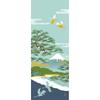 Hamamonyo Illustrated Hand Miho No Matsubara Landscape Towel