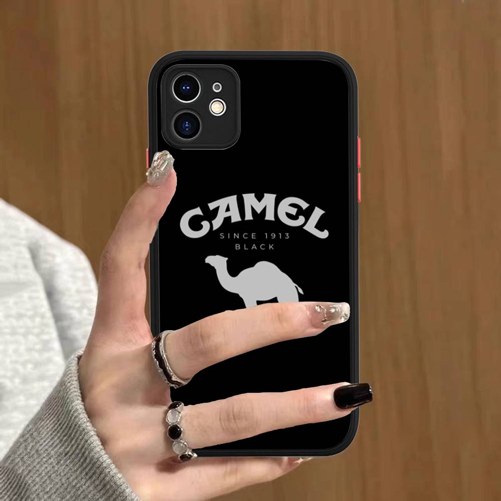 Винтажный чехол для телефона Camel Cigarettes для iPhone 16e 16 15 14 13 12 11 Pro Max X XS MAX Plus Spuerstar Матовый чехол